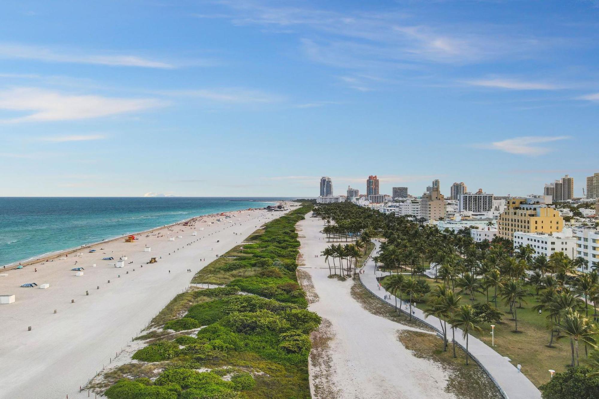 Beachy 1 B/R, W/2 Queen Beds, On Ocean Drive Beach Miami Beach Kültér fotó