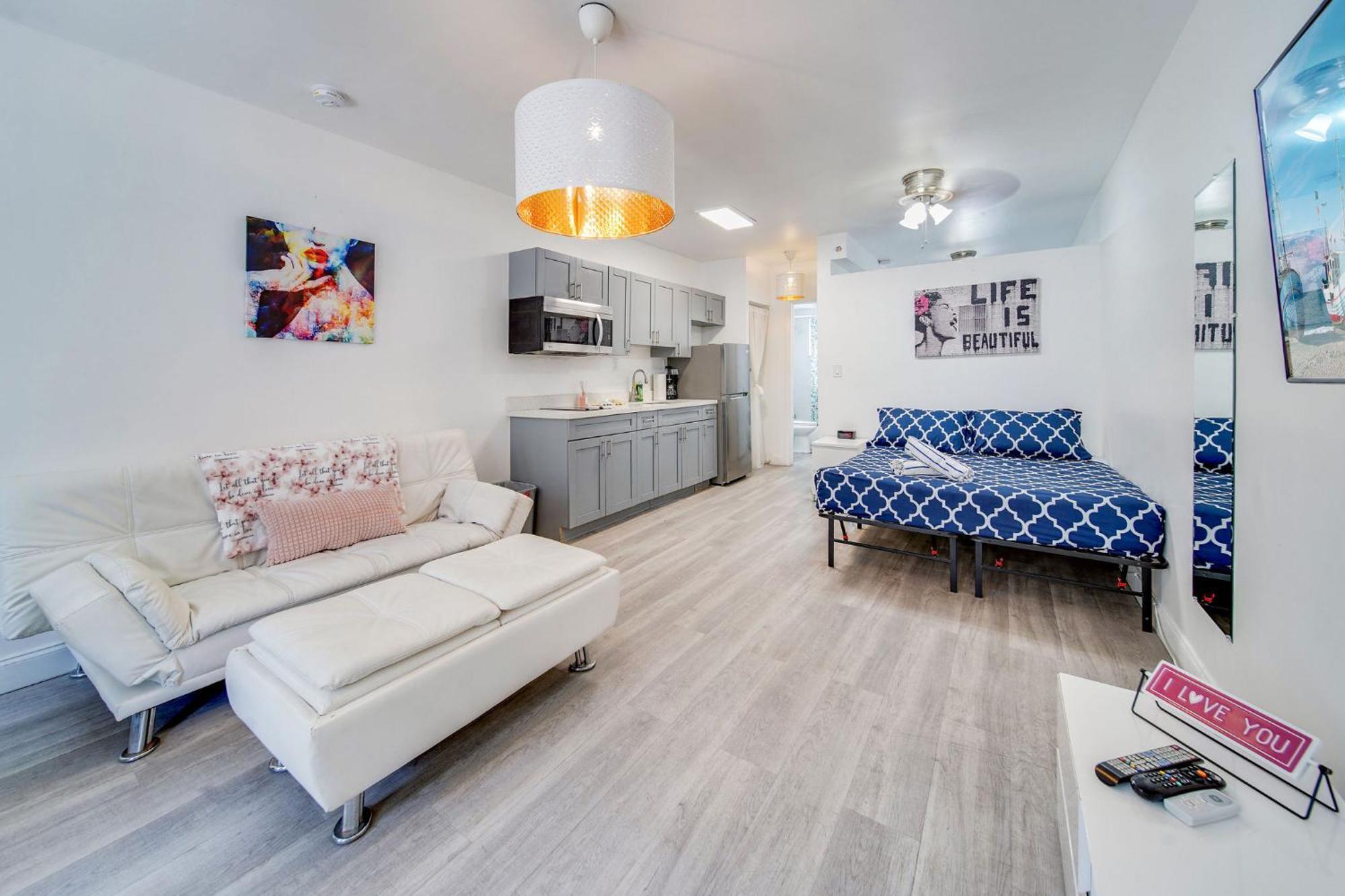 Beachy 1 B/R, W/2 Queen Beds, On Ocean Drive Beach Miami Beach Kültér fotó