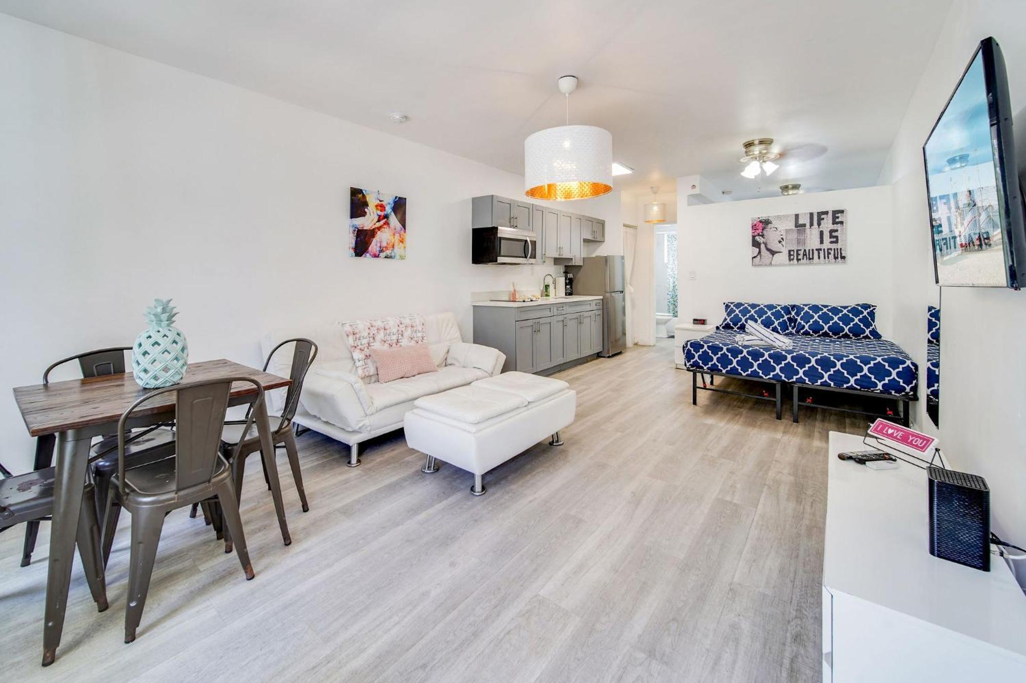 Beachy 1 B/R, W/2 Queen Beds, On Ocean Drive Beach Miami Beach Kültér fotó