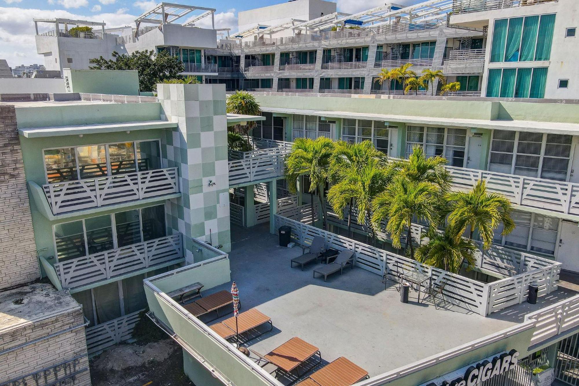 Beachy 1 B/R, W/2 Queen Beds, On Ocean Drive Beach Miami Beach Kültér fotó